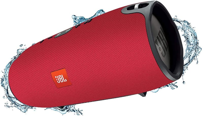 JBL Xtreme Portable Wireless Bluetooth Speaker (Red)