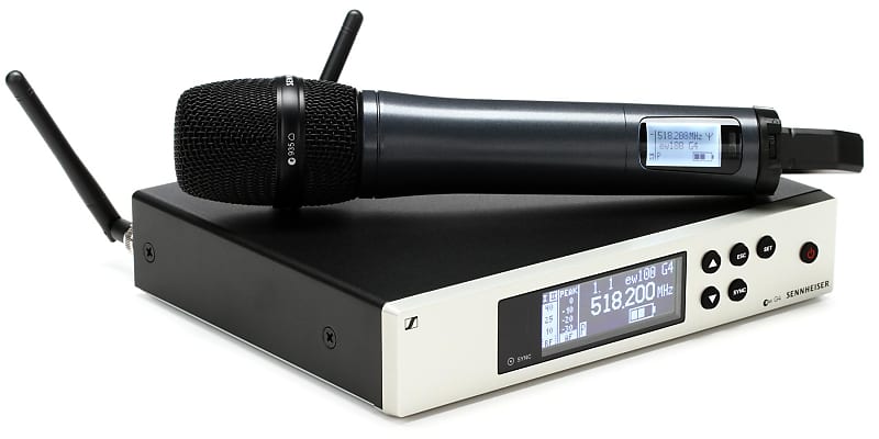 Sennheiser EW 100 G4-935-S Wireless Handheld Microphone System - A Band image 1