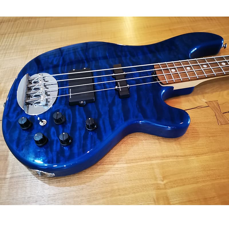 Lakland Skyline Japan sk4dx 2009 - Trans blue | Reverb France