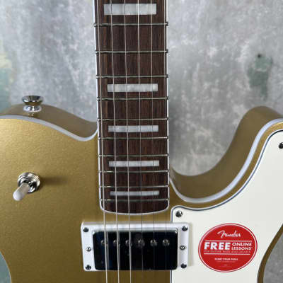 Mint Squier Paranormal Troublemaker Telecaster Deluxe - Aztec Gold image 5