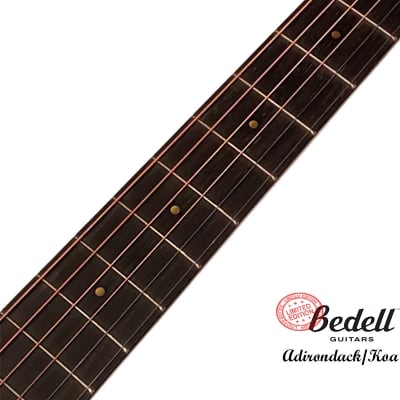 Bedell Limited Edition Adirondack Spruce Figured Koa Dreadnought Cutaway Handcraft guitar image 10