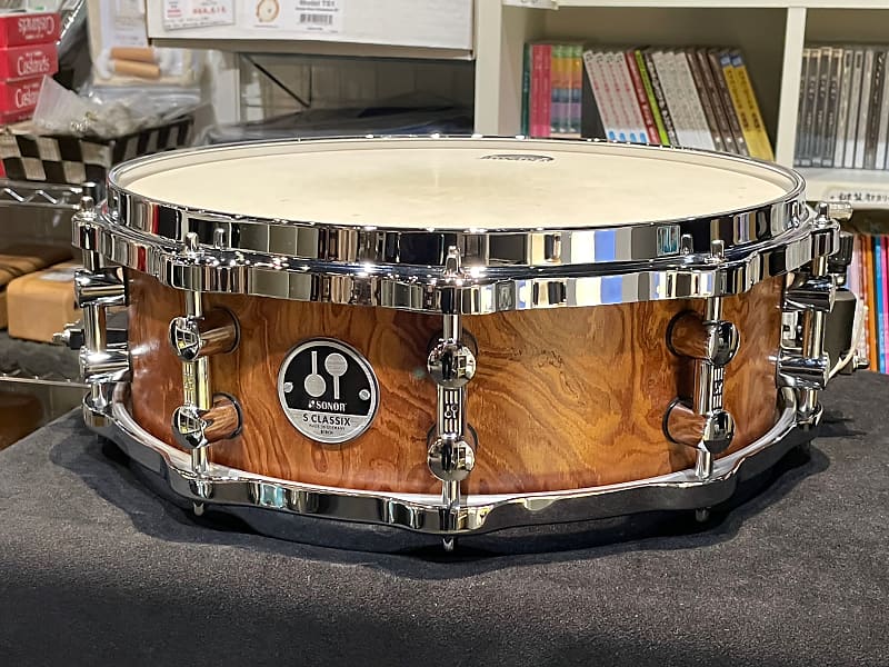 Sonor S-Classix Series SC1405SDWD Walnut Roots Snare Drum 14