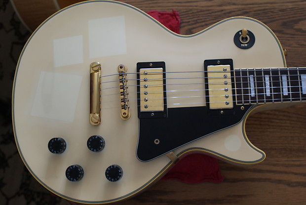 Greco Les Paul Custom OPEN 0 Mint Collection 1990 Vintage White