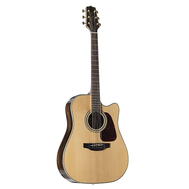 Takamine GD90CE ZC G90 Series Dreadnought Cutaway Solid Spruce/Ziricote Acoustic/Electric Guitar Natural Gloss image 1