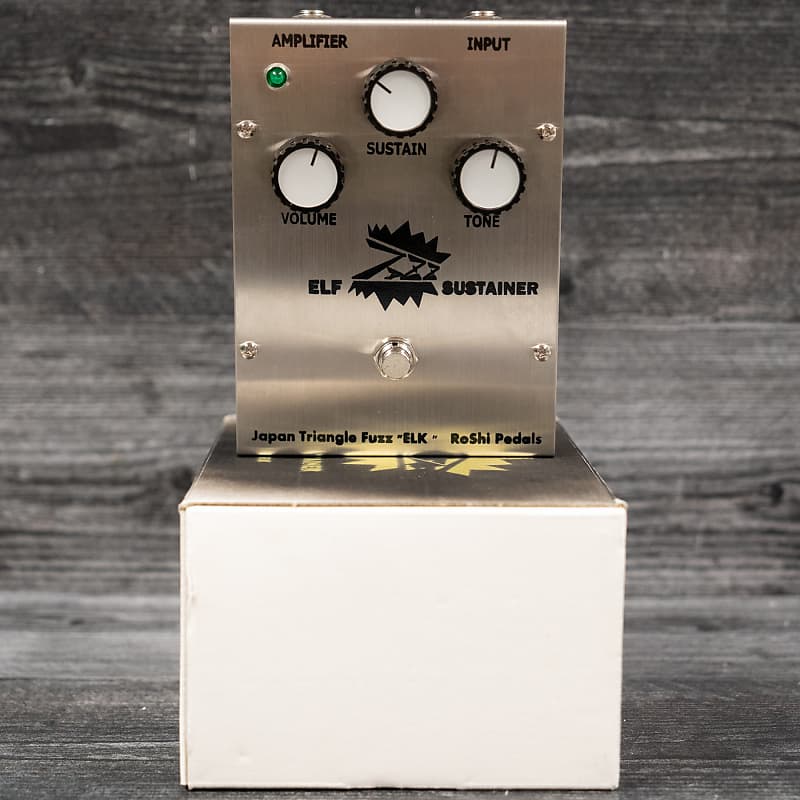 ギター Roshi Pedals ELF Sustainer 製品レビュー RoShi Pedals ELFファZZ SUSTAINER