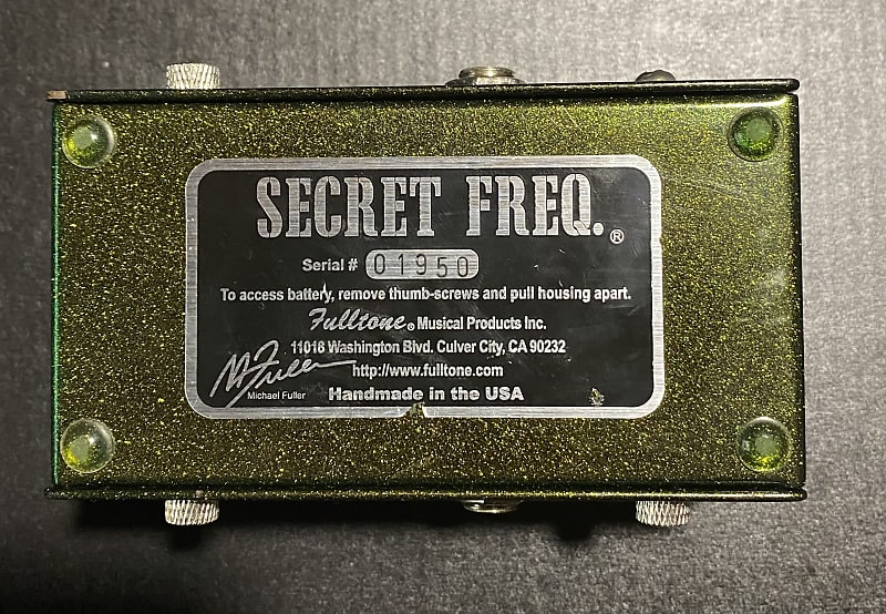 Fulltone Secret Freq Pedal / 中古(元箱あり) - エフェクター