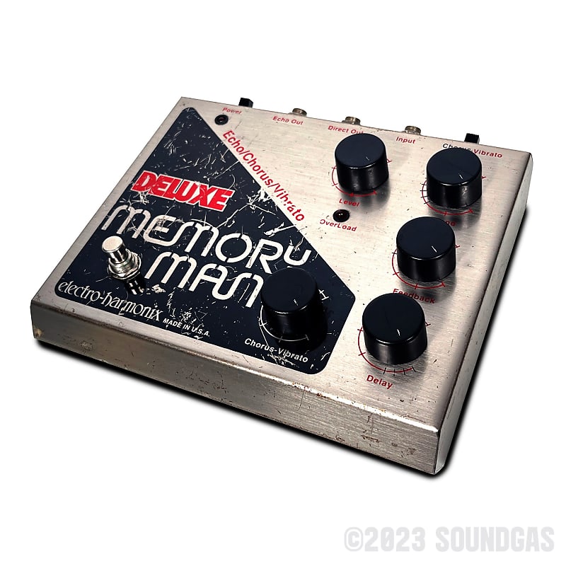 Electro-Harmonix Deluxe Memory Man MN3008, True Bypass Modded | Reverb