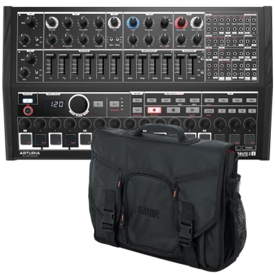 Arturia MiniBrute 2S Noir Special Edition Analog Synthesizer - Carry Bag Kit