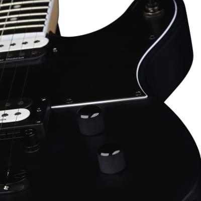 Dean Nash Vegas Select Flat Top Electric Guitar, Black Satin, NV SEL BKS image 4