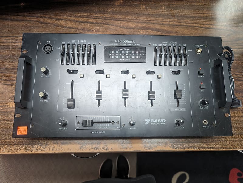 3 hot channel Stereo Sound Mixer w/7 Band EQ