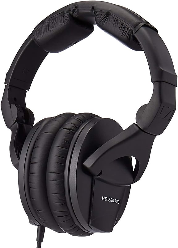Sennheiser HD 280 Pro Over Ear Headphones - Black  			