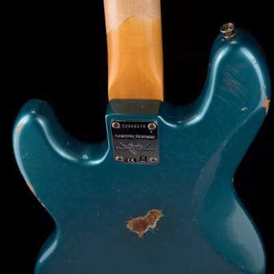 Fender Custom Shop 1960 Jazz Bass Relic Aged Ocean Turquoise image 14