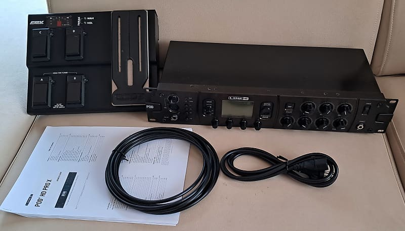 Line 6 POD HD Pro X + FBV EXPRESS, Rackmount Multi-Effect and | Reverb