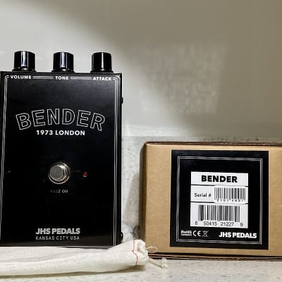 ギター JHS PEDALS BENDER 1973 LONDON JHS Legends Series Bender 1973 London Fuzz | Reverb