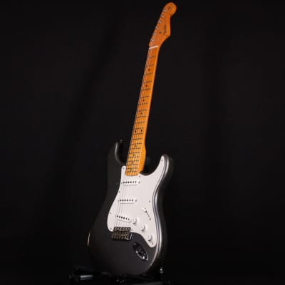 Fender Custom Shop Masterbuilt Todd Krause 1957 / 57 Stratocaster Relic Charcoal Frost Metallic 2023 (R130367) image 11