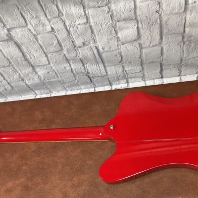 RARE 1990 Gibson Firebird V- Custom Color Cardinal Red w/ OHSC image 6