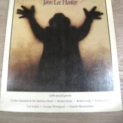 John Lee Hooker The Healer Sheet Music Song Book Guitar Tab Tablature for sale