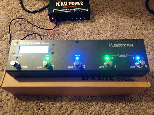 MusicomLab EFX Lite 62M Audio Controller MIDI Switcher