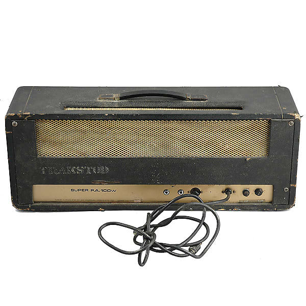 Marshall JMP 1968 Super PA 100 4-Channel 100-Watt Amp Head 1967