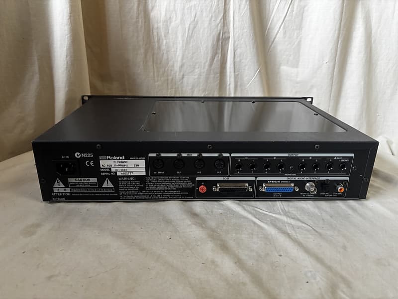 Roland XV-5080 128-Voice Synthesizer Module New internal