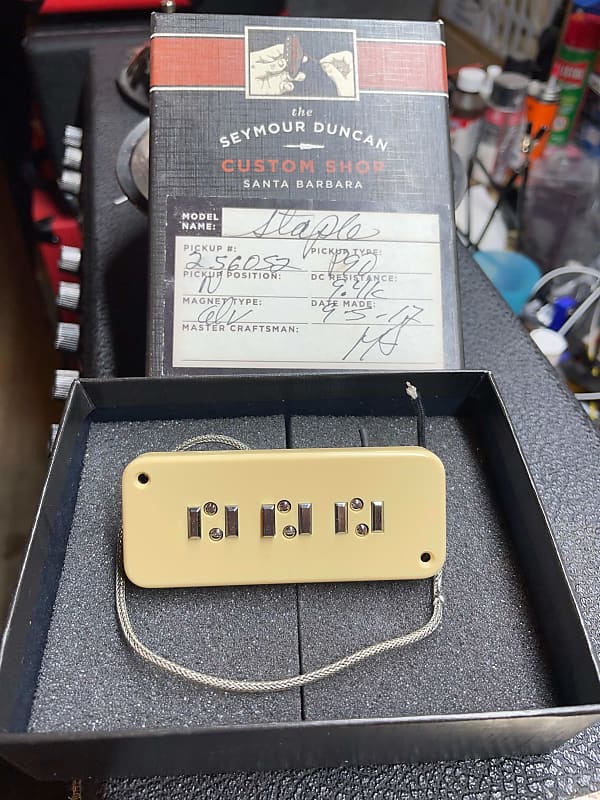 Seymour Duncan Custom Shop Staple P90 Neck 2012 Like New! Reverb