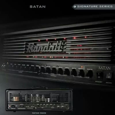 Randall Satan 120 Ola Englund Signature 2-Channel 120-Watt Tube Guitar Amp Head 2010s - Black image 3