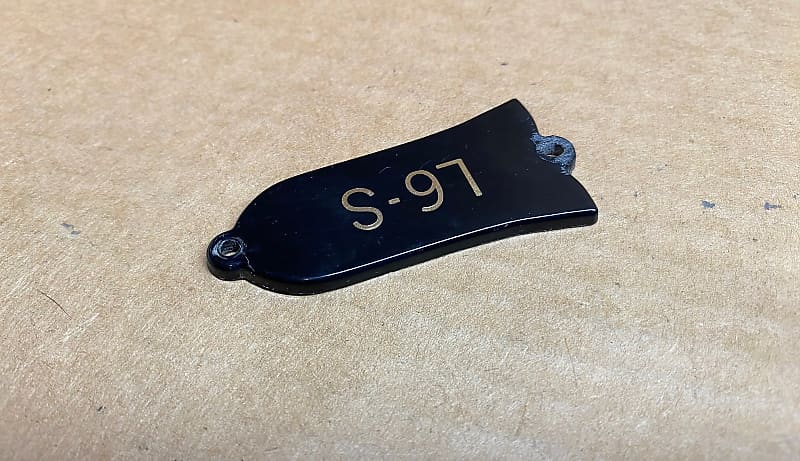 Gibson Vintage 1973 Gibson L6-S Truss Rod Cover 1972 1974 1975 1970's image 1