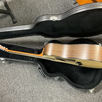 Taylor 150e walnut 12 String acoustic electric guitar made in Mexico 2017-2018 with ES2 electronics in excellent condition with original taylor deluxe hard case and case candy . image 20