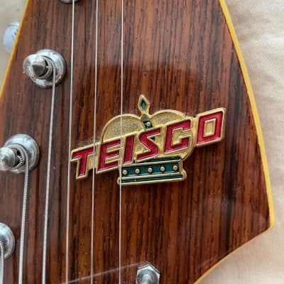 Near mint Teisco ET-220 1960‘s - Candy Apple Red image 6