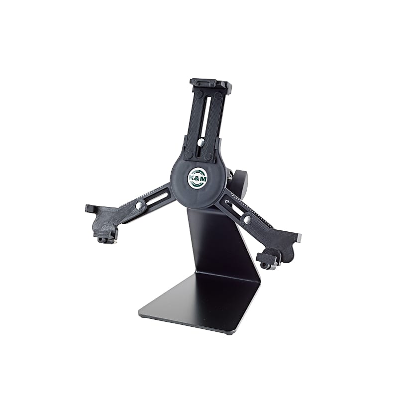 Device Stand with K&M Tablet Holder, Black – MONO