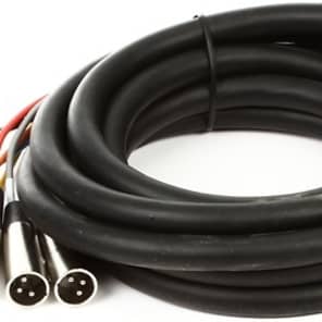Hosa DTM-804 8-channel DB25 to XLR Male Snake - 13.2 foot image 2