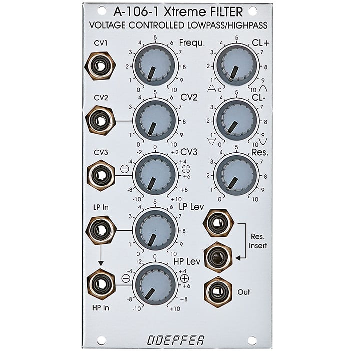 Doepfer - A-106-1: Xtreme Lowpass / Highpass Filter image 1