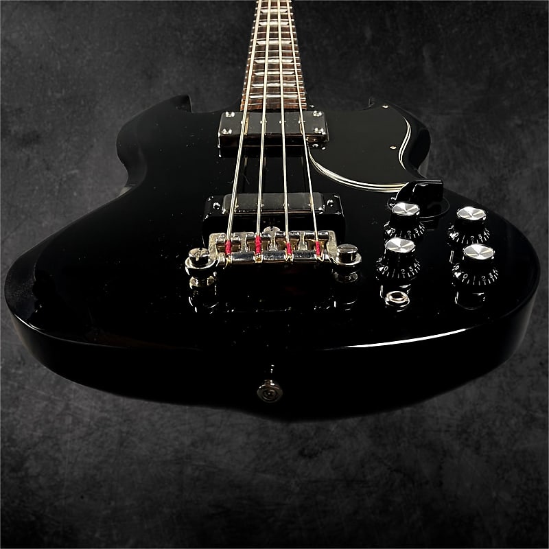 Epiphone EB-3 SG Bass, Ebony 2010 Made in Korea