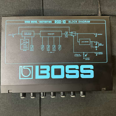 Boss ROD-10 Micro Rack Series Overdrive / Distortion | Reverb