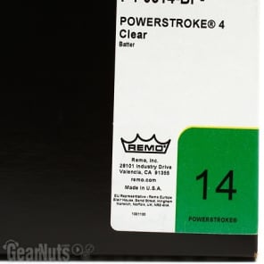 Remo Powerstroke P4 Clear Drumhead - 14 inch image 4