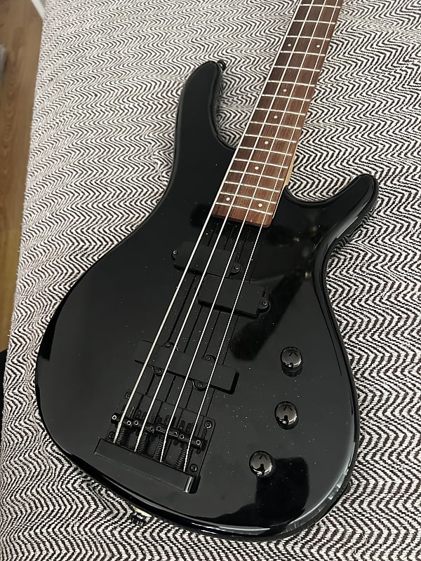 Hartke Long Scale Bass 2 Octave 24 Frets dual pickup in black | Reverb