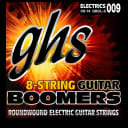 GHS GBCL Boomers Electric Guitar String Set, Custom Light, 9-46