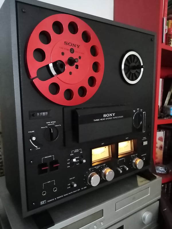 Vintage Rare SONY Reel To Reel Tape Recorder Tc399 1978