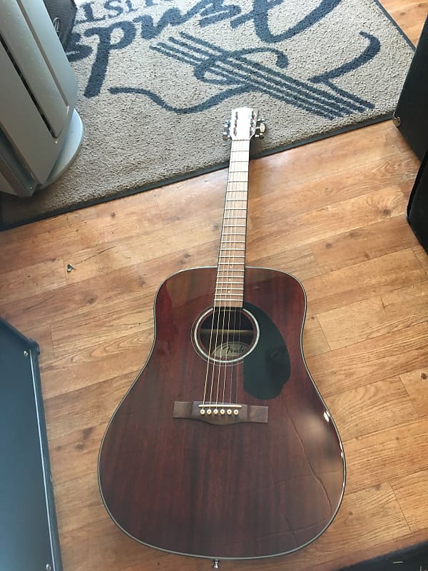 Fender CD-60S Mahogany Dreadnought Acoustic Guitar