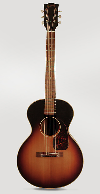 Gibson LG-2 3/4 1957 Sunburst Top, Dark Back And Sides acoustic guitar image 1