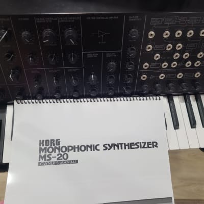 Korg MS-20 Mini Semi-Modular Analog Synthesizer 2013 - Present - Black