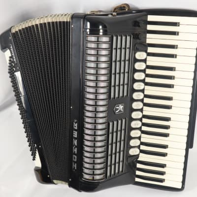Vintage Hohner Forty FS Electric Piano Accordion w/ Original Case & Cable image 7