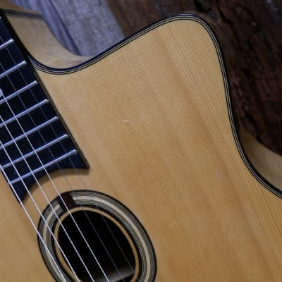 Pierre Anastasio Petite Bouche Gypsy Jazz Manouche Guitar #162D 1991 - Natural image 9