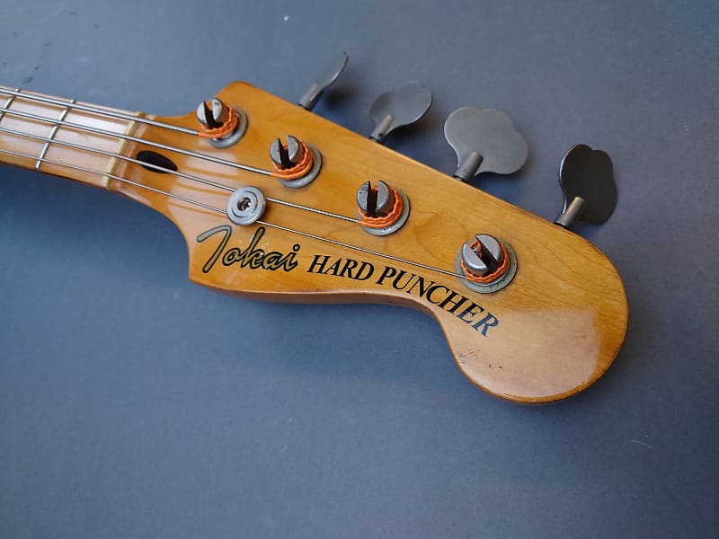 Tokai Hard Puncher p Bass guitar 1980 Sunburst original