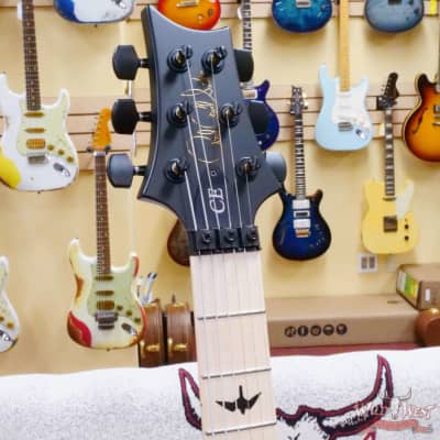 Paul Reed Smith PRS Bolt-On Series Dustie Waring Signature CE 24 Floyd FR Maple Board Satin Faded Whale Blue Smokeburst image 6