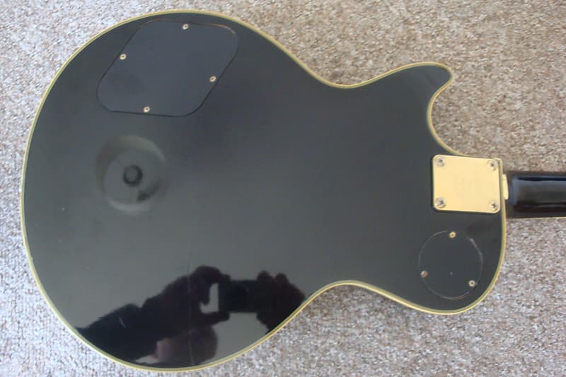 大流行中！ Ls3-Cus/B Galan S.G. Electric eBay | Black Guitar