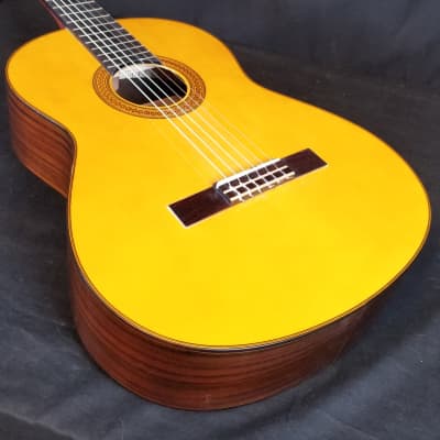Yamaha CG182S Classical Guitar, Solid Englemann Spruce Top, Rosewood Back & Sides, Natural 2023 image 6