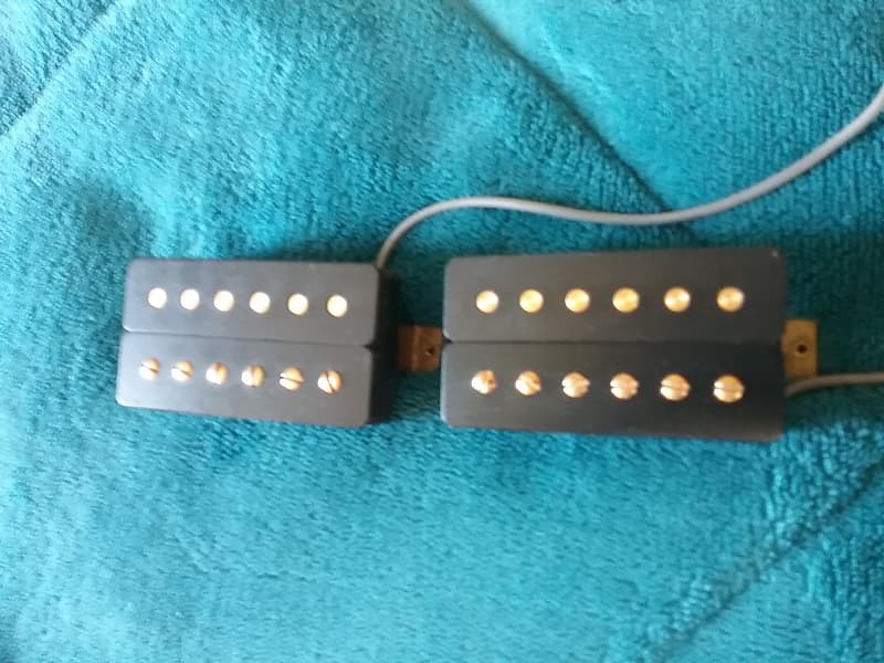 PRS HFS/Vintage Bass USA Pickup Set with Gold Poles | Reverb
