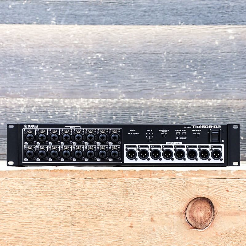 Yamaha Tio1608-D2 Audio Interface 16 mic/line Inputs | Reverb Canada