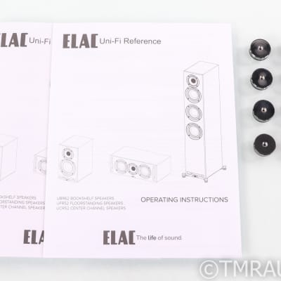 Elac Uni-Fi Reference UFR52 Floorstanding Speakers; Walnut Pair (Open Box) image 8